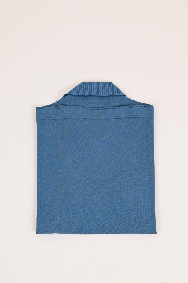 Fedeli Polo-Shirt in Blaugrau