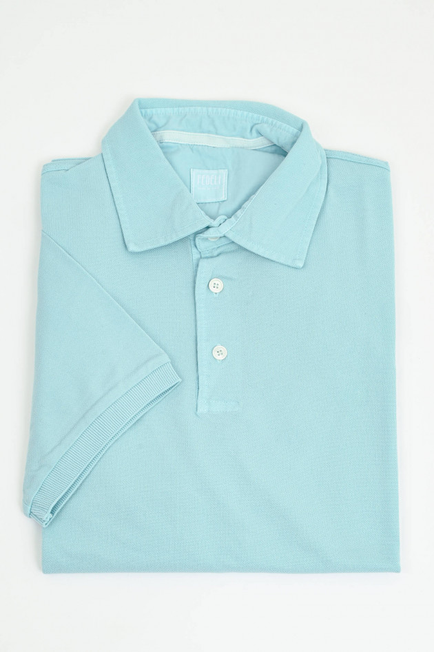 Fedeli  Polo-Shirt in Hellblau