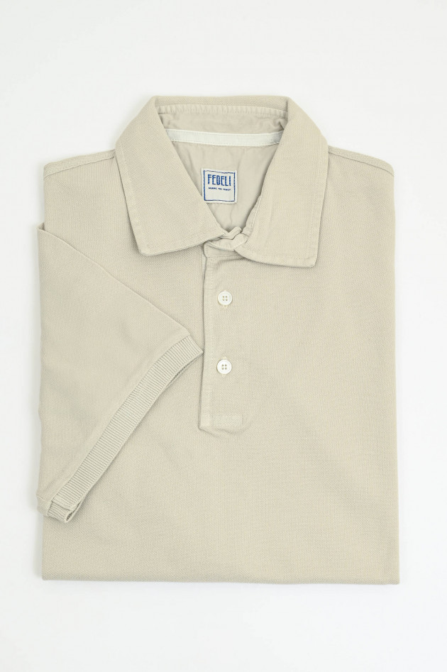 Fedeli  Polo-Shirt in Beige