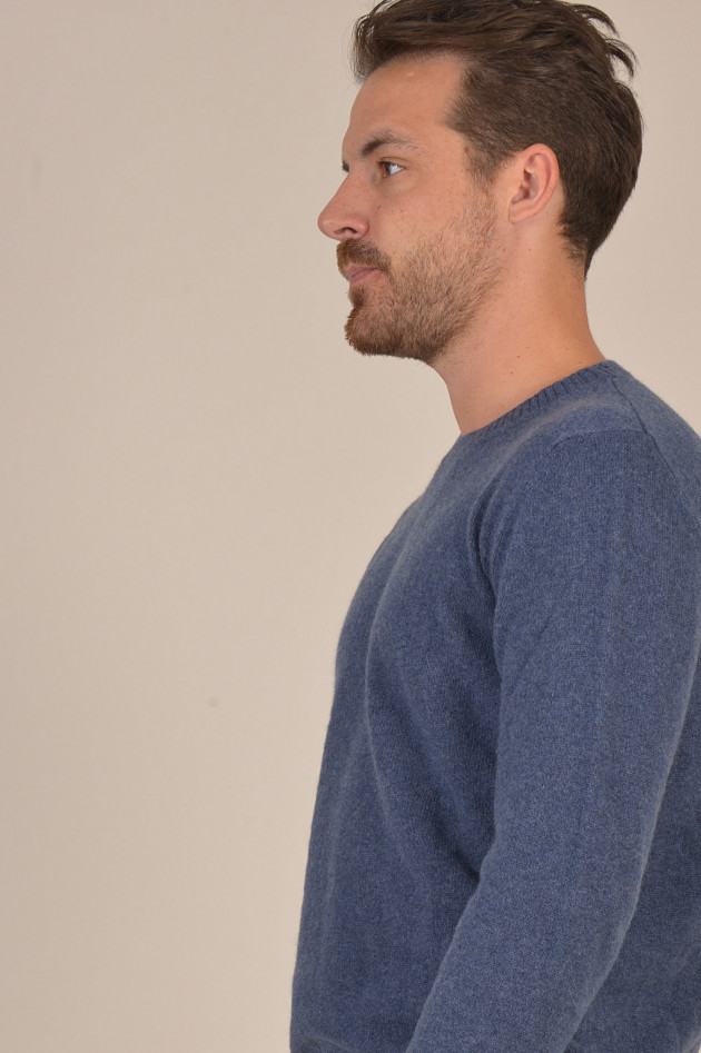 Fedeli Pullover aus Cashmere in Blau