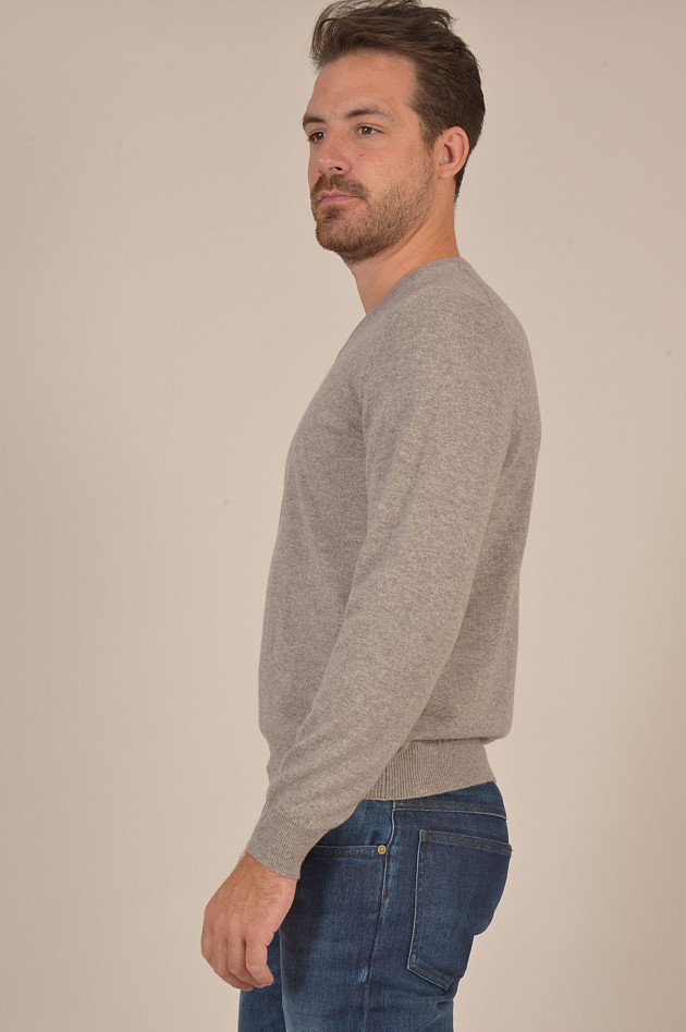 Fedeli Pullover aus Cashmere in Beige