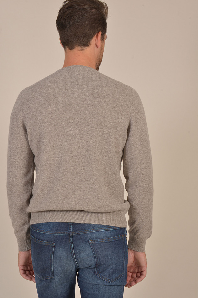 Fedeli Pullover aus Cashmere in Beige