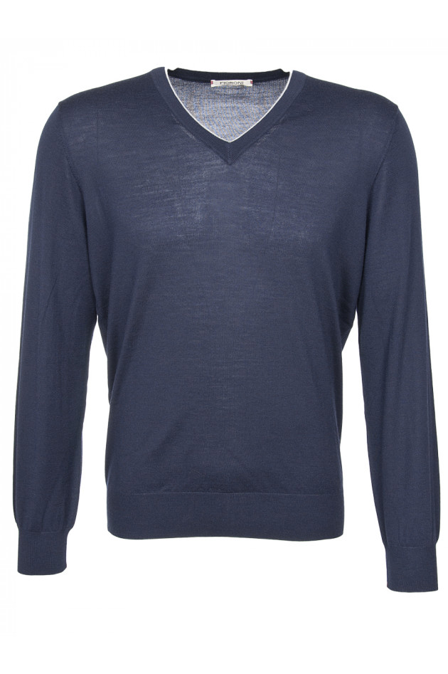 Fioroni Feinstrickpullover im Blau