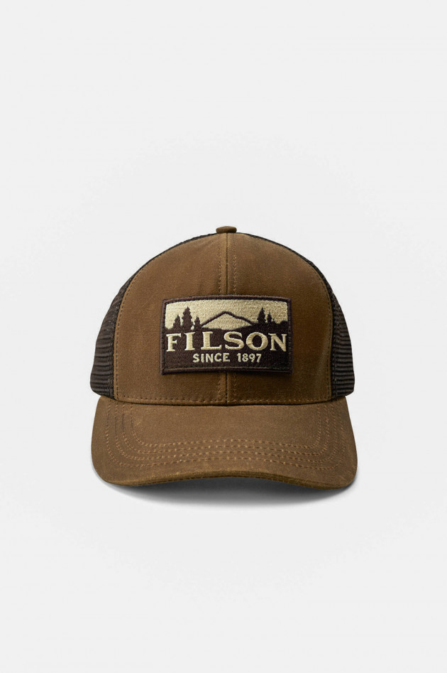 Filson Baseball Cap LOGGER MESH in Dunkelbraun