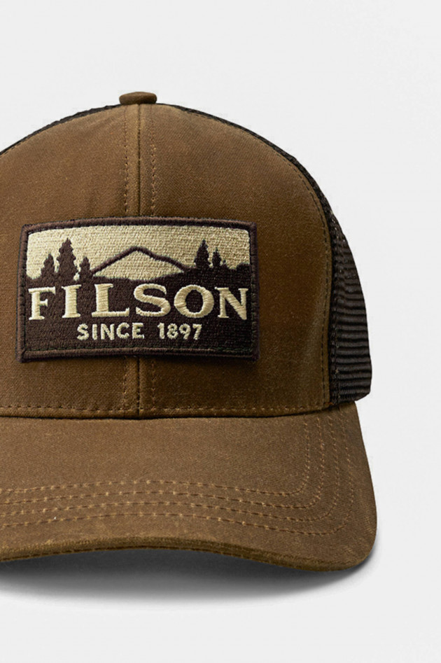 Filson Baseball Cap LOGGER MESH in Dunkelbraun