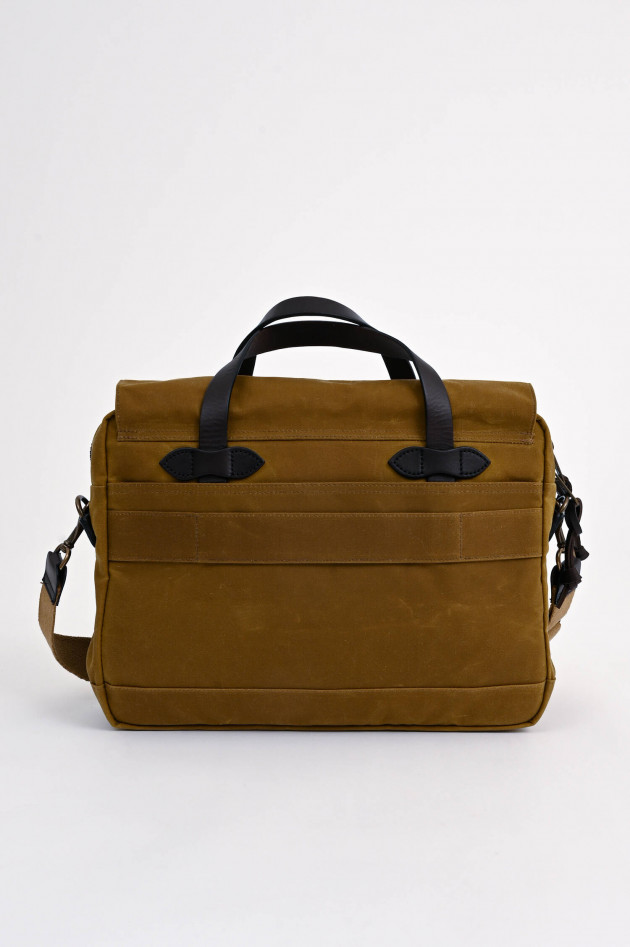 Filson Aktentasche 24 HOUR TIN CLOTH BRIEFCASE in Braun