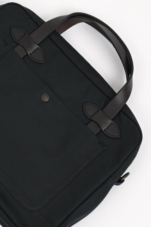 Filson Aktentasche THIN CLOTH COMPACT BRIEFCASE in Navy