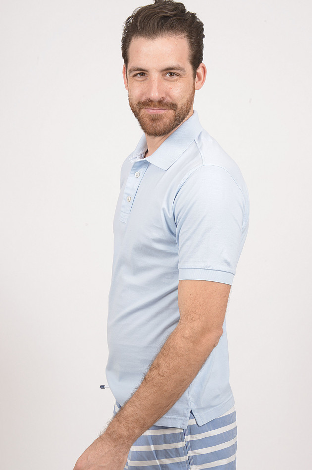 Fioroni Poloshirt in Hellblau