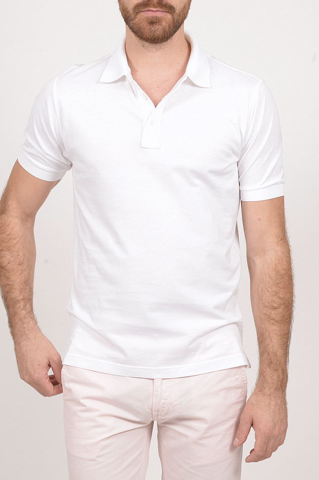 Fioroni Poloshirt in Weiß