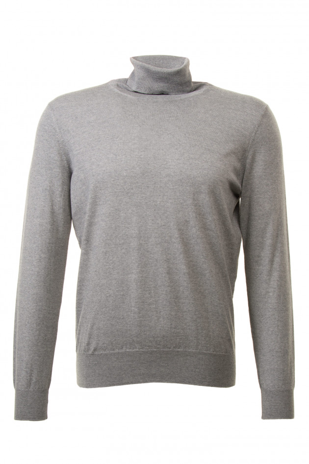 Fioroni Rollkragenpullover in Grau