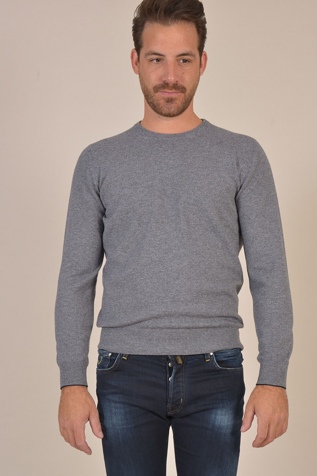 Fioroni Pullover aus Cashmere in Grau