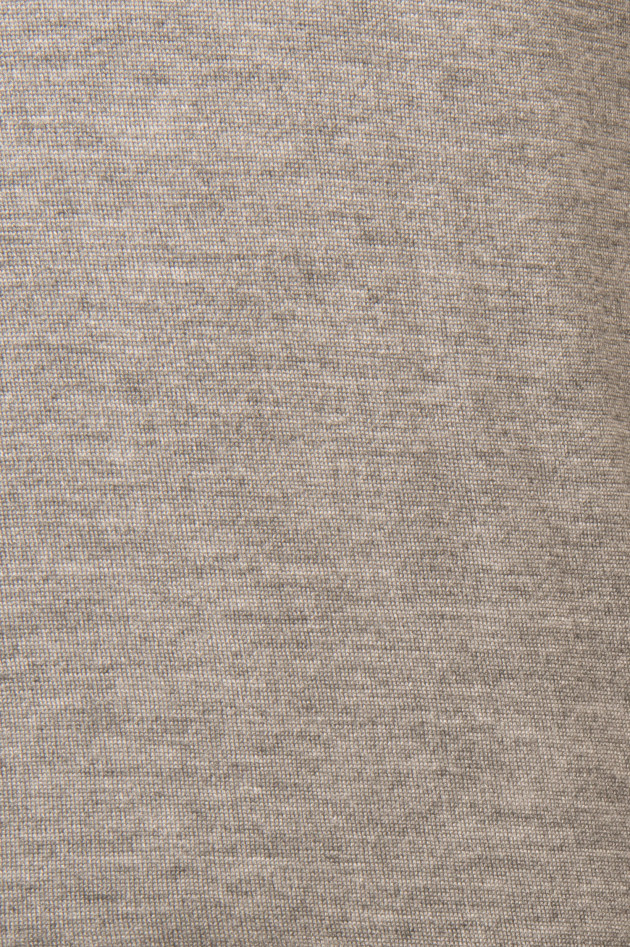 Fioroni Pullover mit V - Ausschnitt in Grau