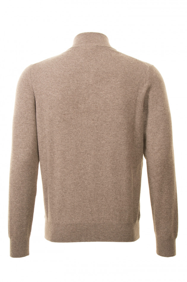 Fioroni Strickjacke aus Cashmere in Taupe