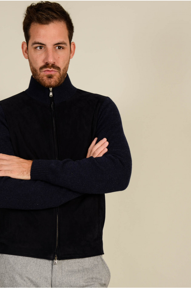 Fioroni Strickjacke in Navy 
