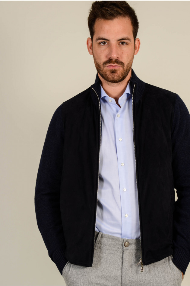 Fioroni Strickjacke in Navy 