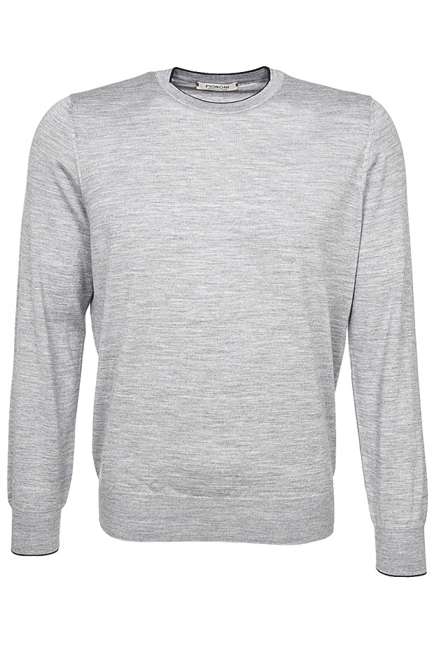 Kaschmirpullover Hellgrau