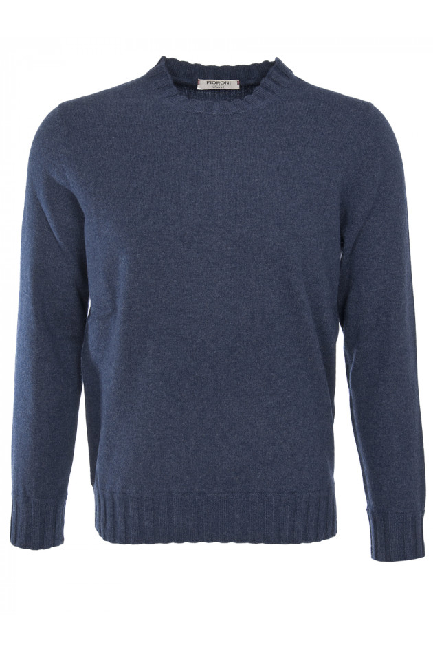 Fioroni Kaschmirpullover Jeansblau