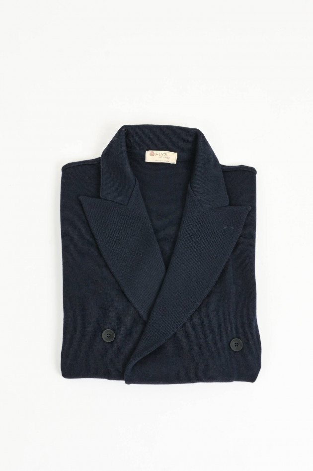 Fly 3 Doppelreiher aus Wolle in Navy
