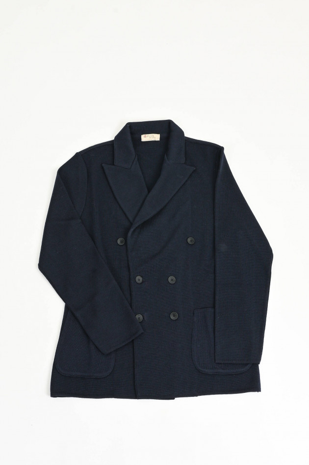 Fly 3 Doppelreiher aus Wolle in Navy