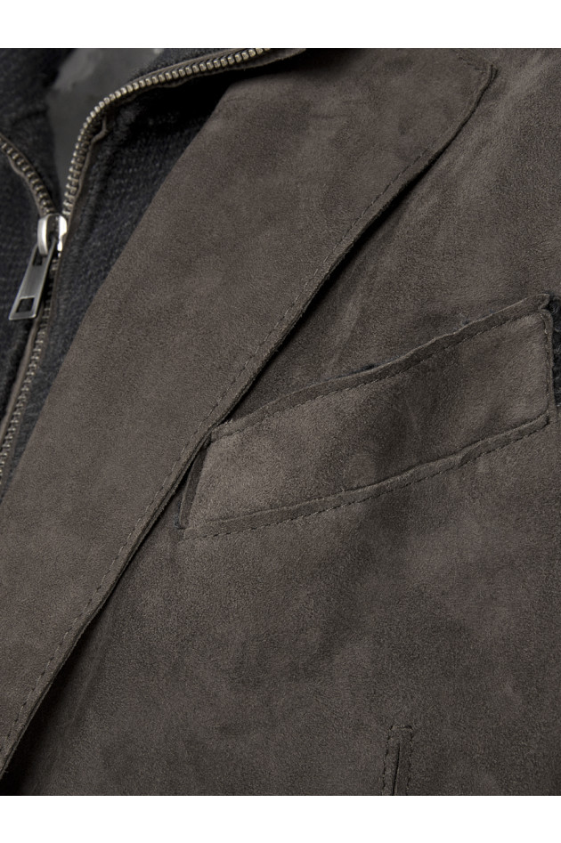 GMS Lederjacke Braun