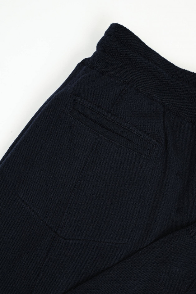 Gran Sasso Sweatpants aus Merinowolle in Navy