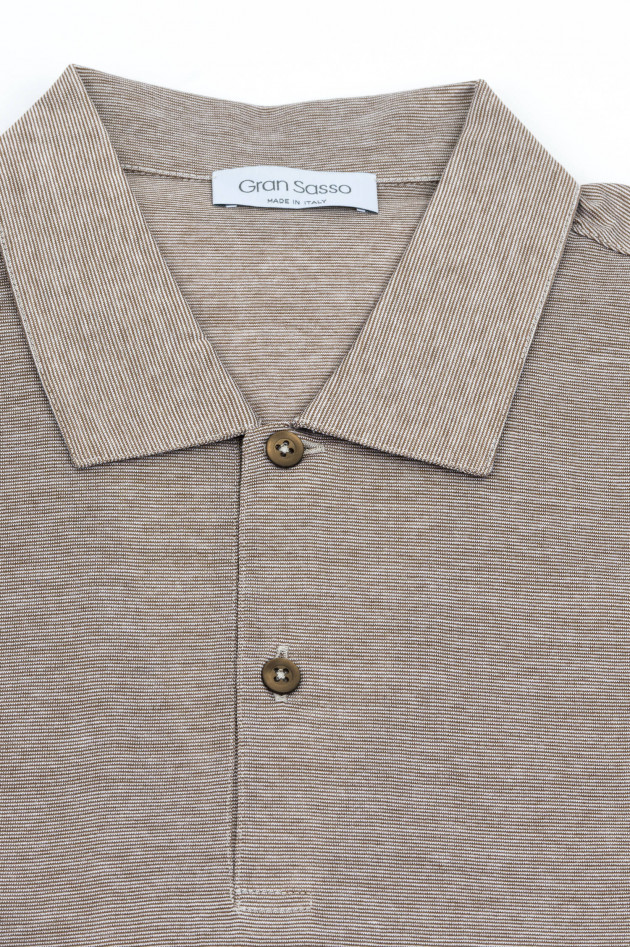 Gran Sasso Poloshirt in Beige