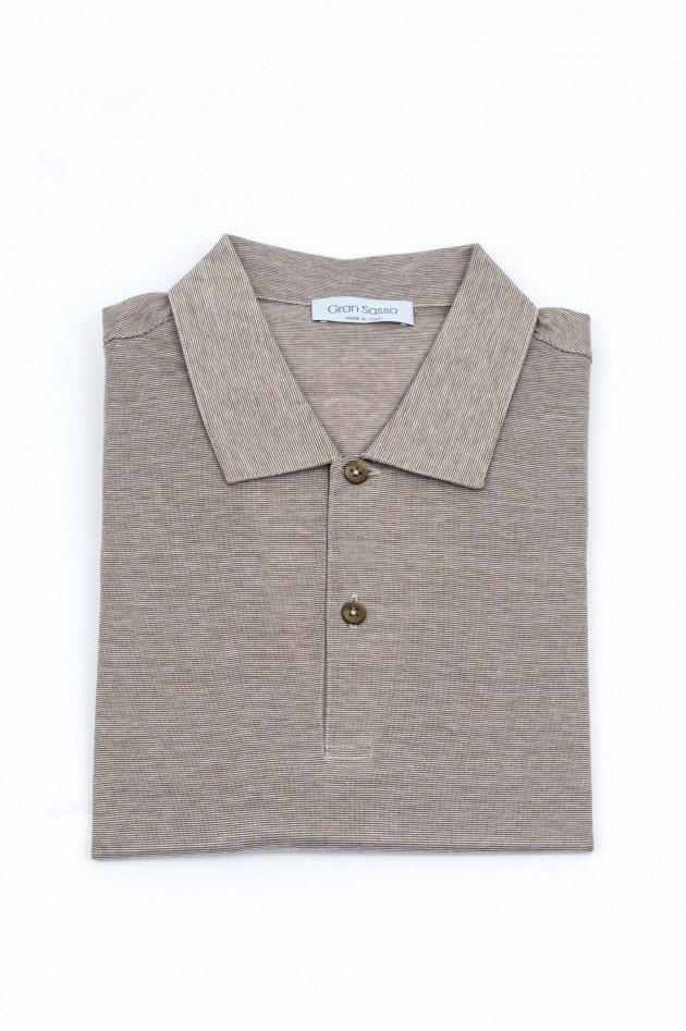 Gran Sasso Poloshirt in Beige