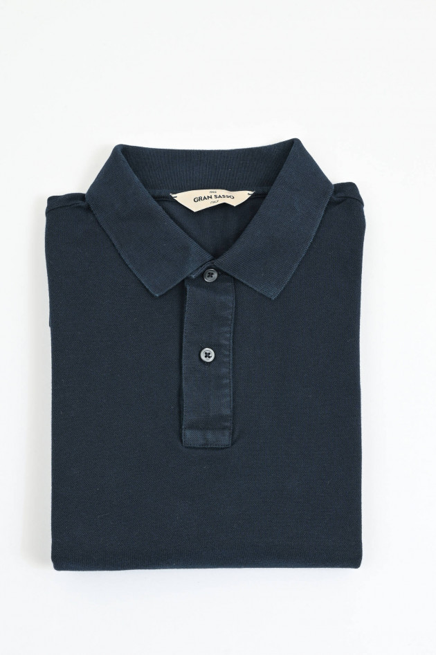 Gran Sasso Polo-Shirt in Navy