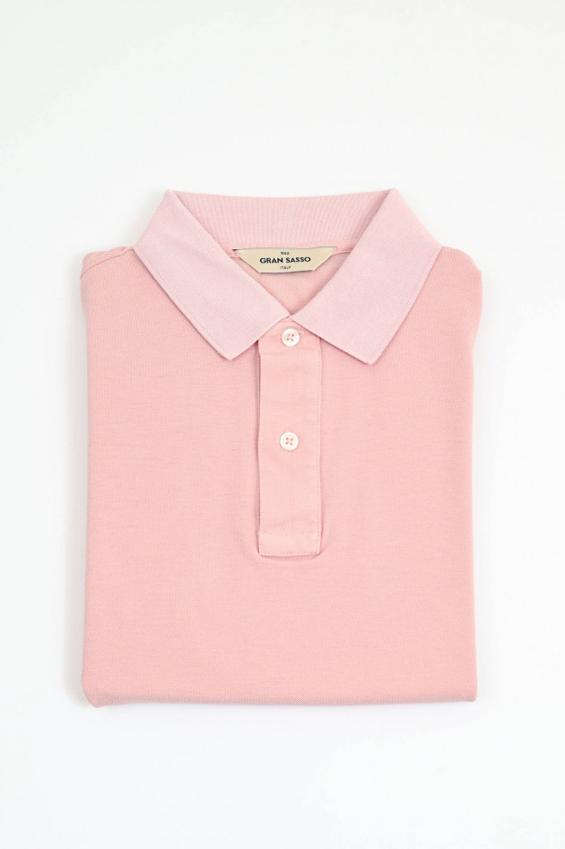 Gran Sasso Polo-Shirt in Rosa