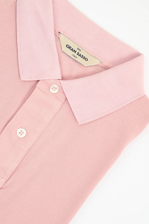 Gran Sasso Polo-Shirt in Rosa