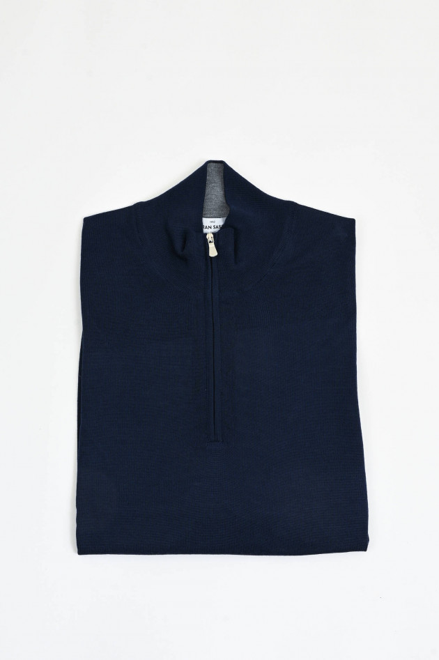 Gran Sasso Feinstrick Troyer in Navy