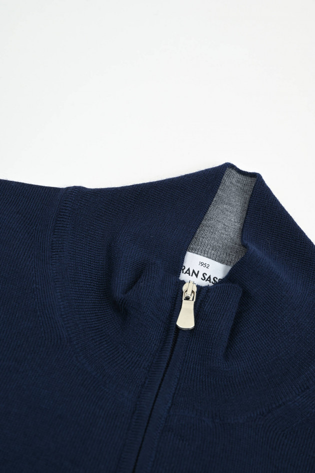 Gran Sasso Feinstrick Troyer in Navy