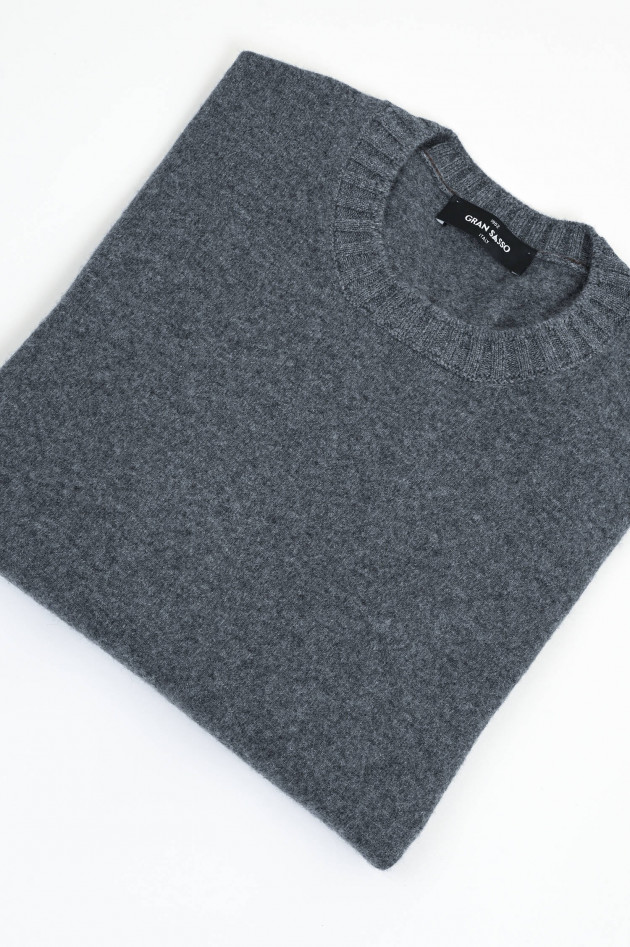 Gran Sasso Cashmere-Pullover in Grau