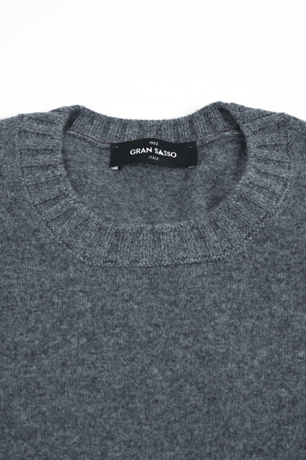 Gran Sasso Cashmere-Pullover in Grau