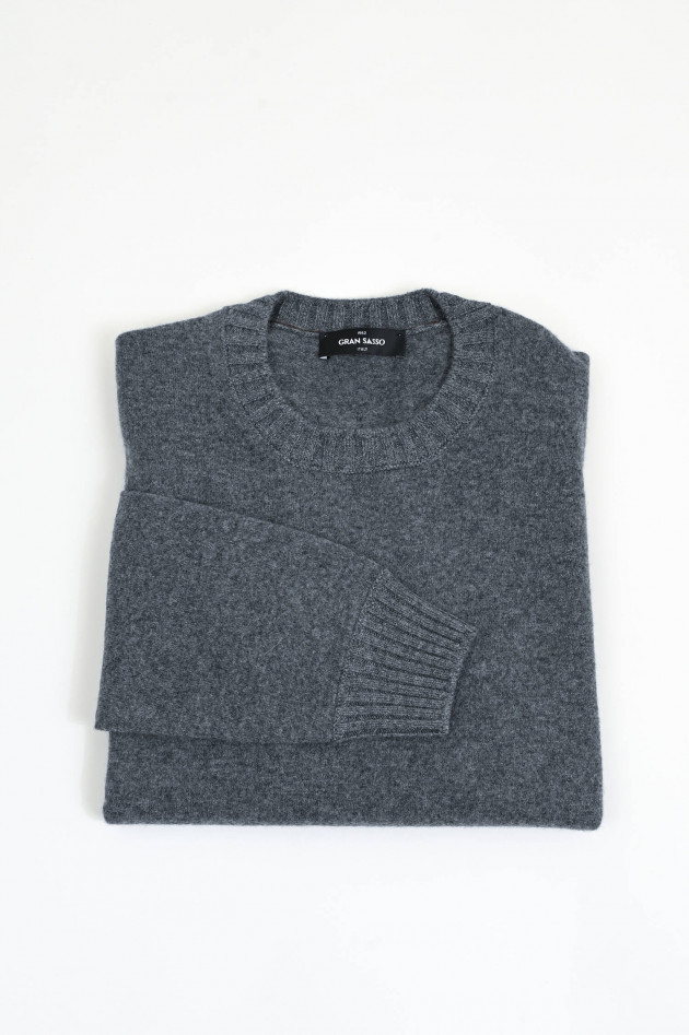 Gran Sasso Cashmere-Pullover in Grau