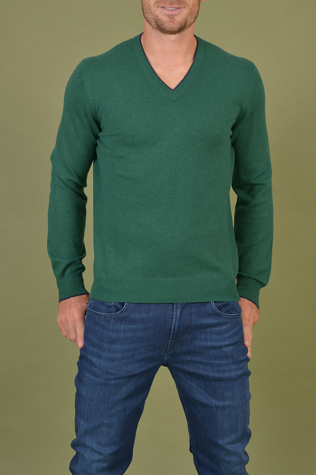 Gran Sasso Pullover aus Cashmere in Grün