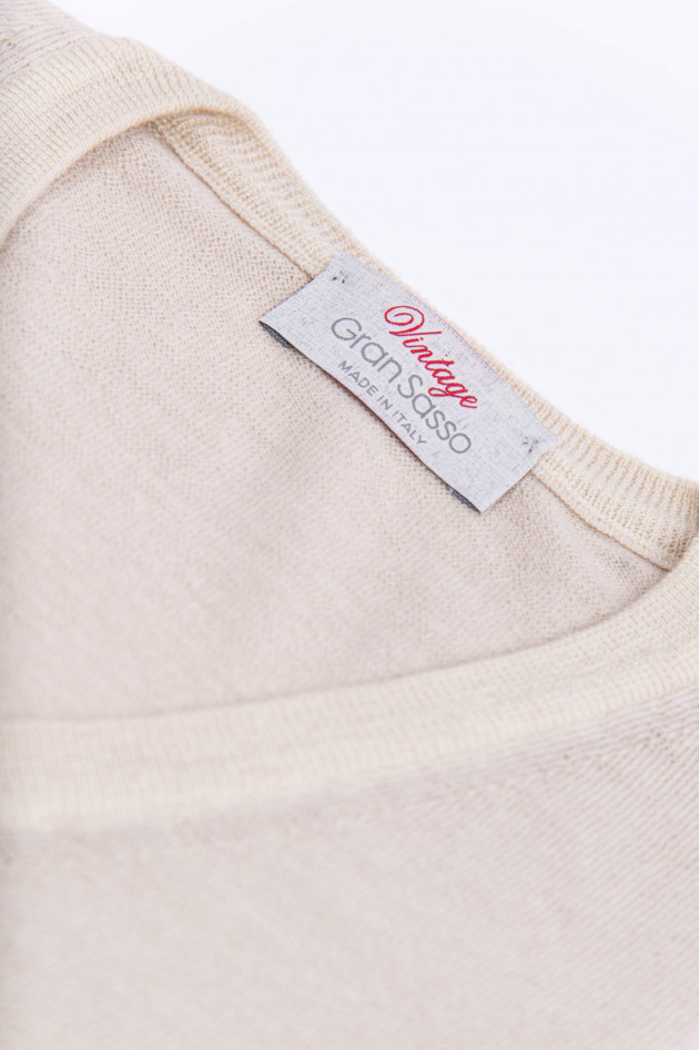 Gran Sasso Schurwolle Pullover in Beige