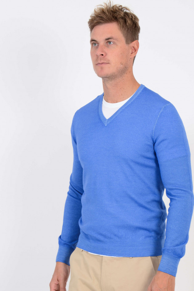 Gran Sasso Vintage Pullover in Blau