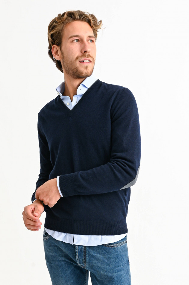 Gran Sasso Kaschmir Pullover in Navy