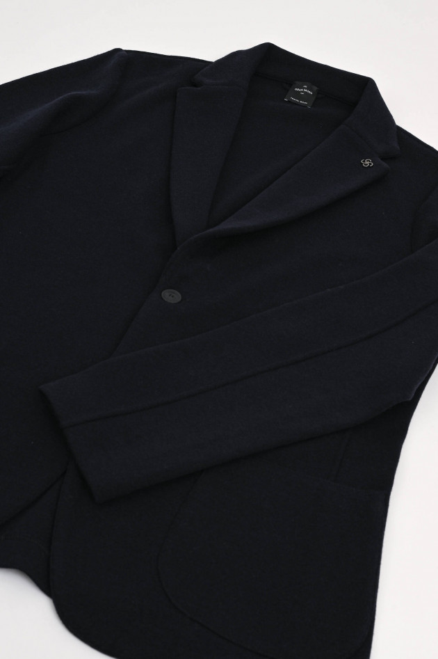 Gran Sasso Sakko aus Travelwool in Navy