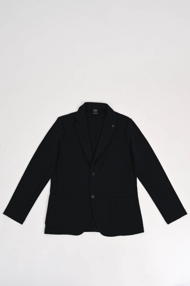 Gran Sasso Sakko aus Travelwool in Navy