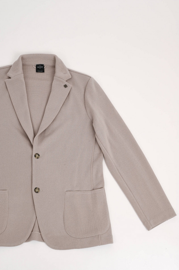 Gran Sasso Sakko aus Travelwool in Sand