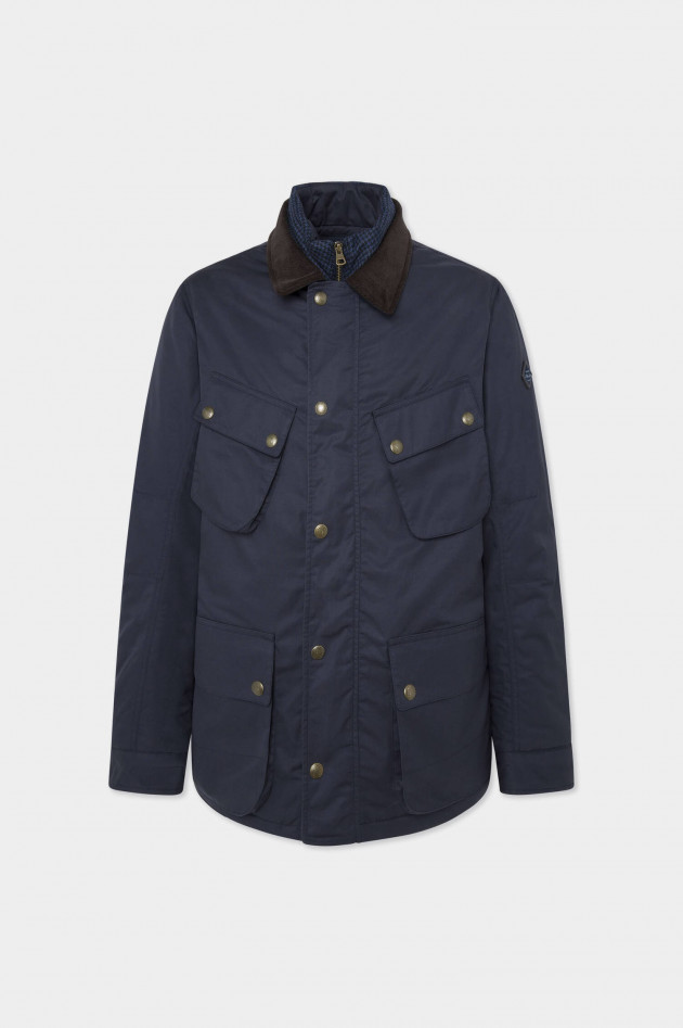 Hackett London Jacke Cargo in Dunkelblau