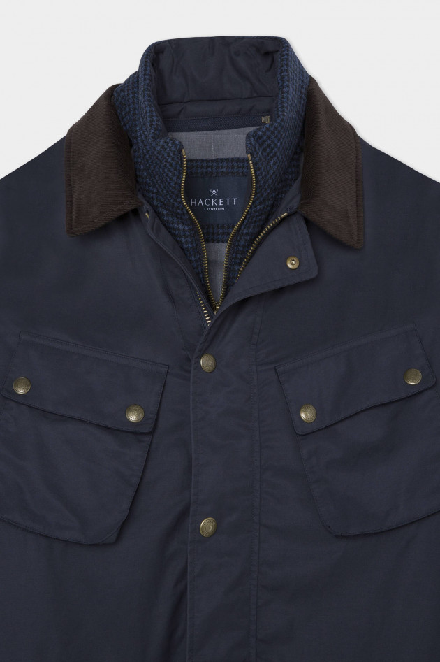 Hackett London Jacke Cargo in Dunkelblau