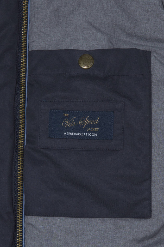 Hackett London Jacke Cargo in Dunkelblau