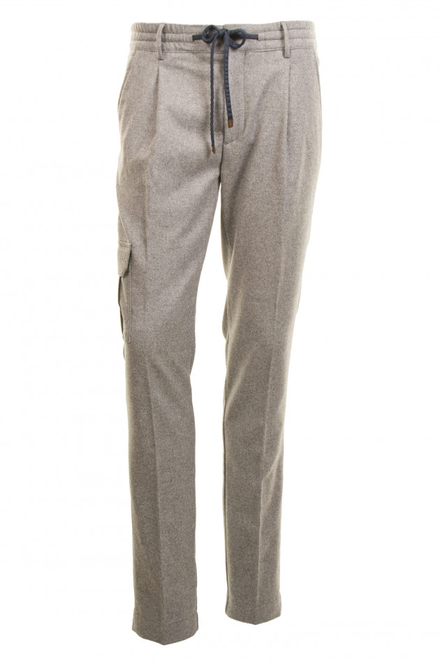 Hackett London Hose im Jogging - Stil in Grau