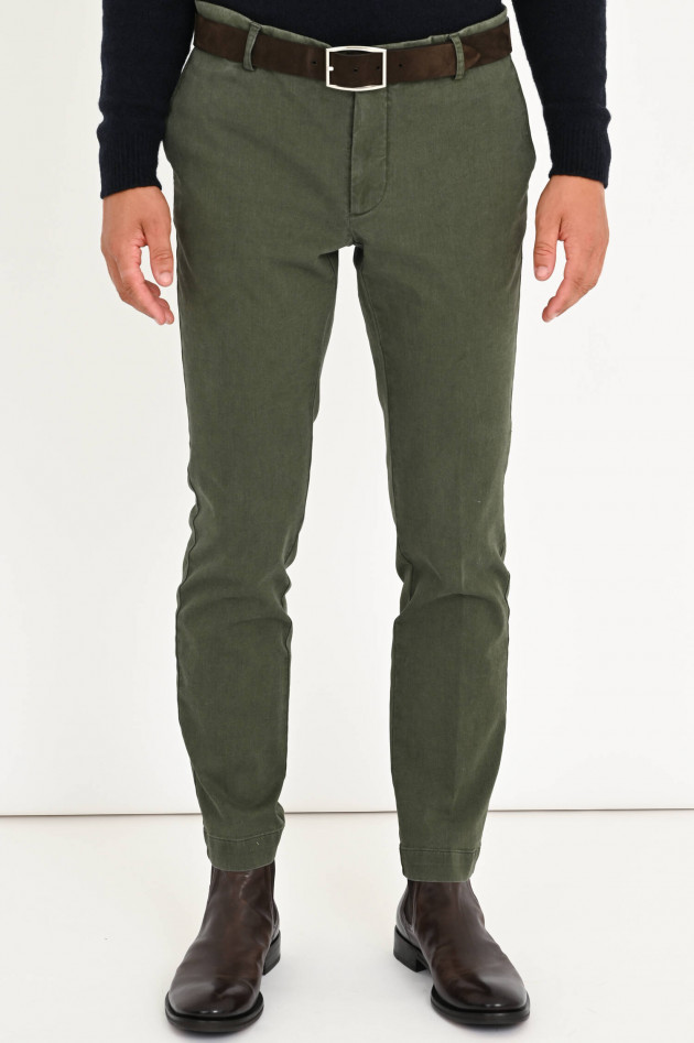 Hackett London Chino in Dunkelgrün