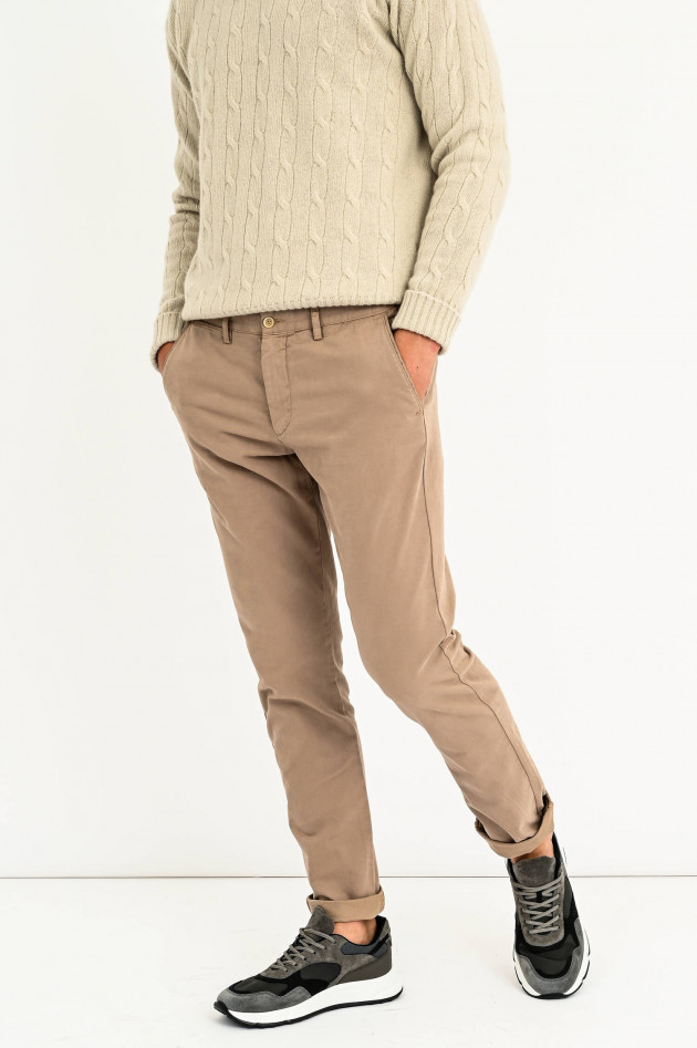 Hackett London Klassische Hose in Taupe