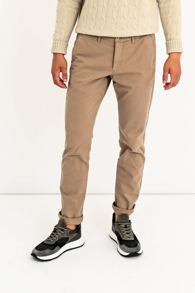 Hackett London Klassische Hose in Taupe