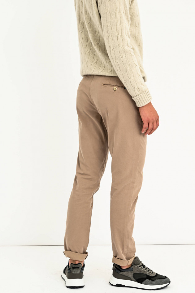 Hackett London Klassische Hose in Taupe